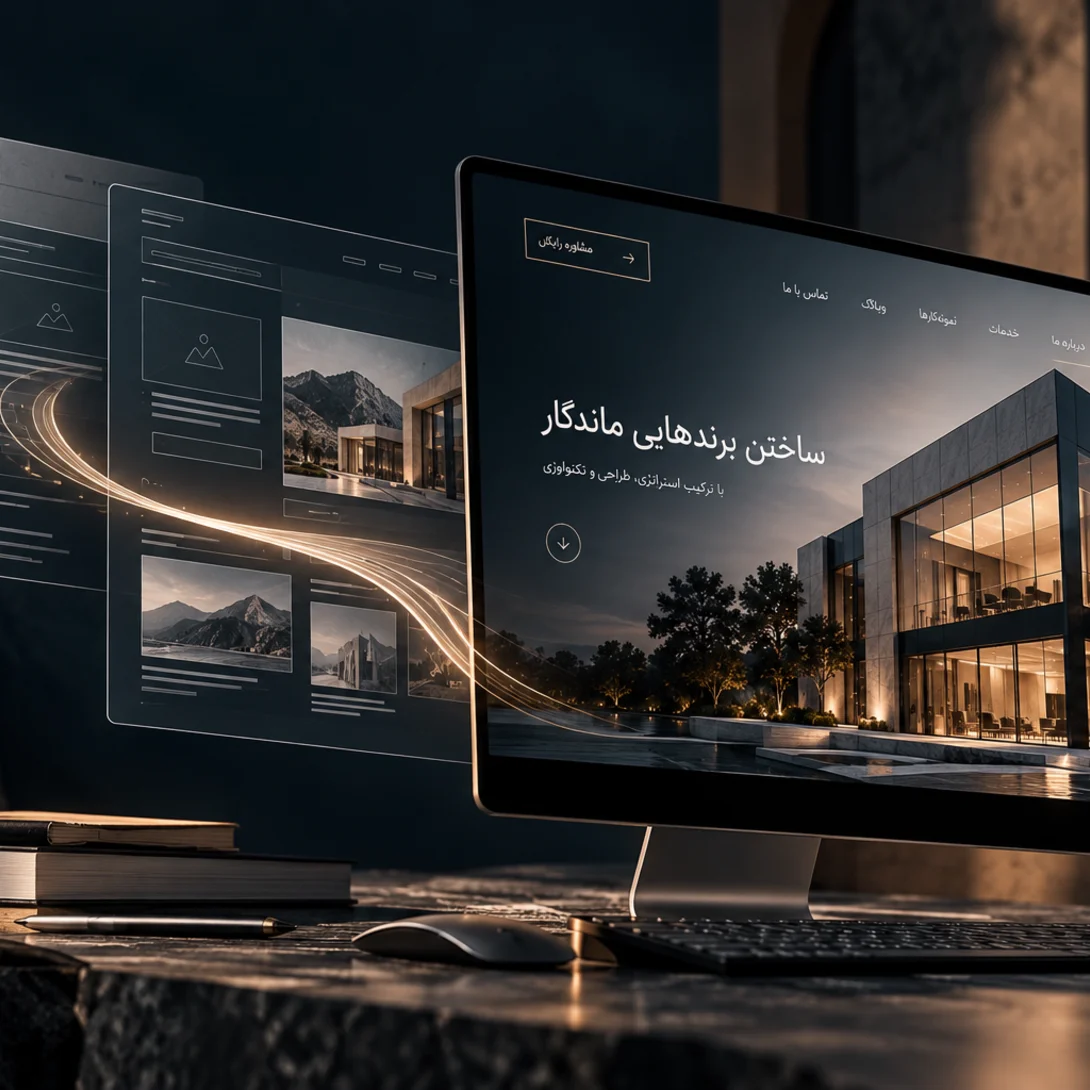بازطراحی سایت